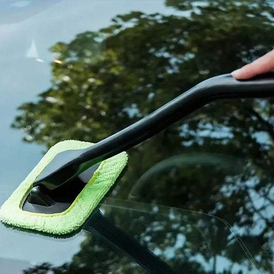 Windshield clean car glass cleaner wiper with microfiber cloth (1 pc / 38 cm long)