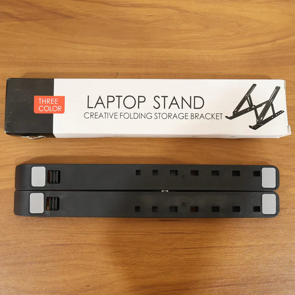 Plastic adjustable portable tablet stand – ergonomic holder riser (up to 14 inch) by Gambit