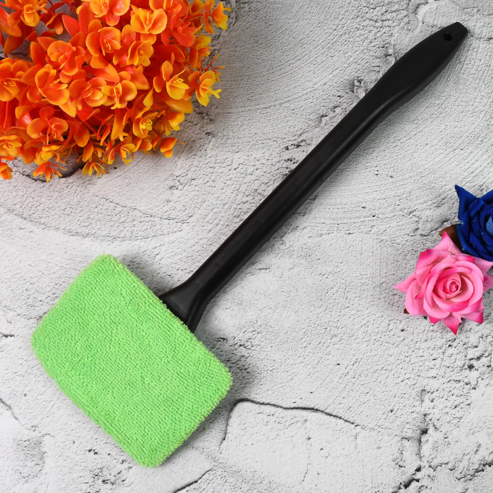 Windshield clean car glass cleaner wiper with microfiber cloth (1 pc / 38 cm long)