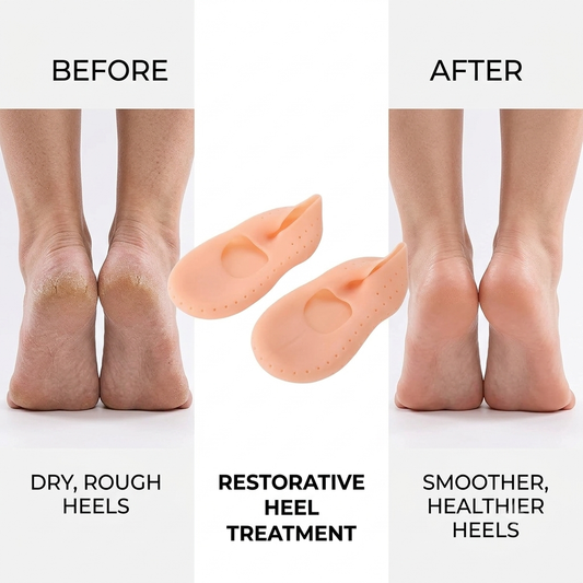 Reusable Silicone Heel Care Socks – Crack Repair & Moisturizing Foot Protector