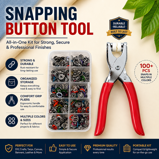 Button Fastener Tool Kit
